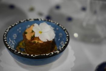 The Harborside 1901 Lobster Rosette. LISA KRISTOFF/Boothbay Register