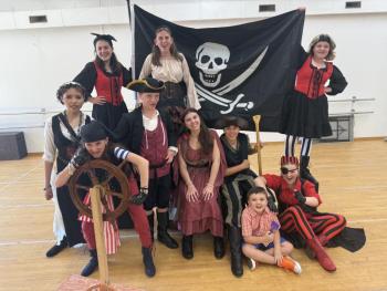 The Y Arts cast of "How I Became A Pirate, The Musical" being staged June 23 & 24 at the Opera House. Emily Mirabile photo