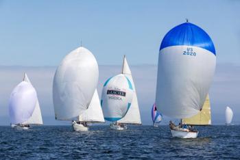 A scene from a past regatta. Courtesy of BHYC
