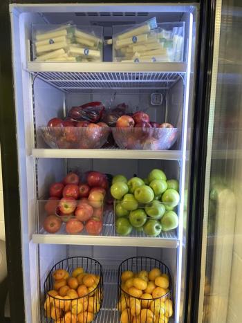 One of the daily selections of healthy snacks available at the Y’s “Grab ’n ’Go” fridge available to everyone. Courtesy photo One of the daily selections of healthy snacks available at the Y’s “Grab’n’Go” fridge available to everyone. Courtesy photo