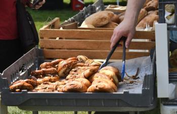 Pastries and breads were some of the most popular products. ISABELLE CURTIS/Boothbay Register