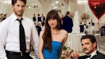 "Materialists," starring Chris Evans, Dakota Johnson and Pedro Pascal opens at Harbor Theater on July 11. Courtesy of the venue