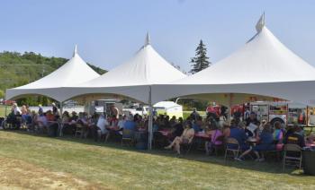 Around 200 people came to the event. FRITZ FREUDENBERGER/Boothbay Register