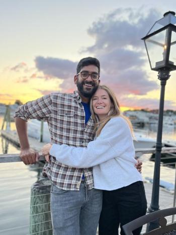 Sarah Barton and Azhar Meyer