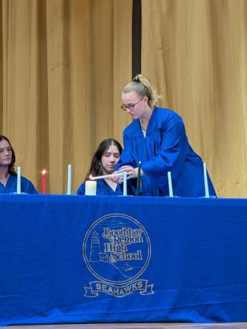 Six inducted into BRHS chapter of NHS