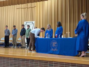 Six inducted into BRHS chapter of NHS