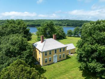 The 1762 Bowman House. Courtesy of Historic New England