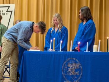 Six inducted into BRHS chapter of NHS