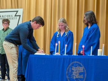 Six inducted into BRHS chapter of NHS