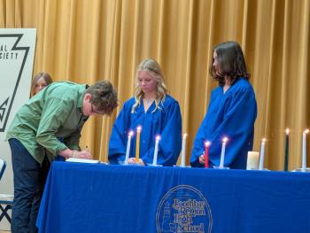 Six inducted into BRHS chapter of NHS