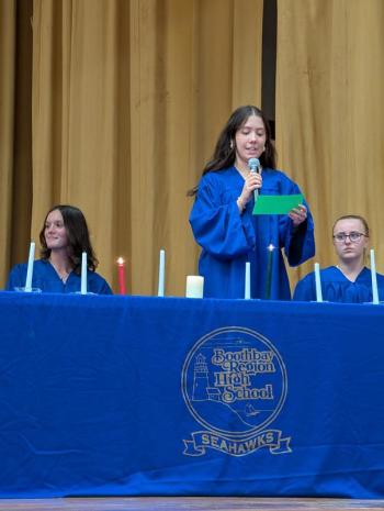 Six inducted into BRHS chapter of NHS