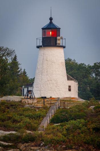 Burnt Island Lighthouse. Mike Leonard photo