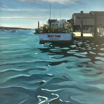 “Bout Time,” oil by Doug Houle 