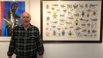 ARTinME Second Place: John Otterbein, "John's Insect Collection." Courtesy of Lauren Palmer, BRAF