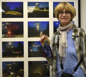 ARTinME Honorable Mention: Liv Kristin Robinson's "Moon Over Route 3."