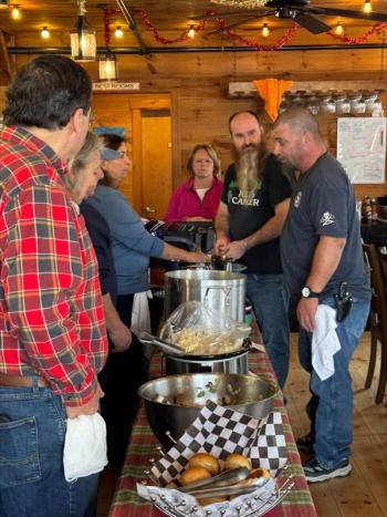 Brady's Monday Community Lunch. Jennie Mitchell photo