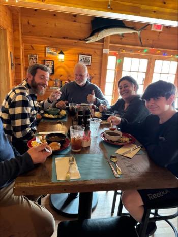 Brady's Monday Community Lunch. Jennie Mitchell photo