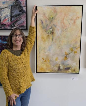 Artist Joanne Tarlin's solo show at River Arts runs through Nov. 19. Courtesy of the venue