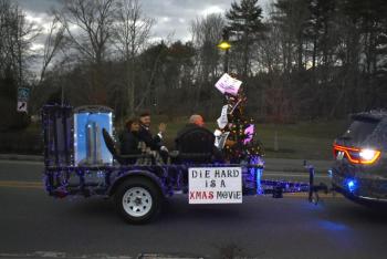 The People’s Choice Award goes to the Boothbay Harbor Police Department. ISABELLE CURTIS/Boothbay Register