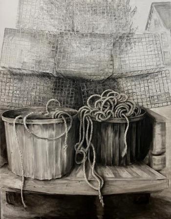 Pam Cabañas: "Stop at the Store." Courtesy of the artist