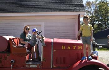 Family Harvest Day at BRVM. ISABELLE CURTIS/Boothbay Register