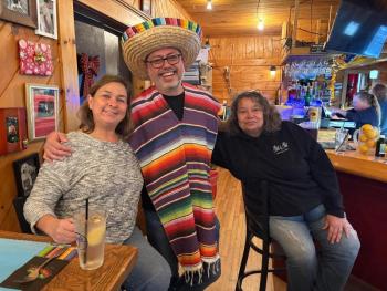 Lisa, Byron and Paula. Elliott Schwartz photo