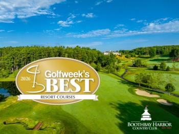 Boothbay Harbor Country Club and Golf Week logo