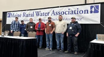 BRWD wins Best Tasting Water at the Maine Rural Water Association’s 45th annual Conference & Trade Show Dec. 11. Courtesy of Weston Alley