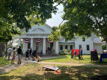 Boothbay Harbor Memorial Library. File photo