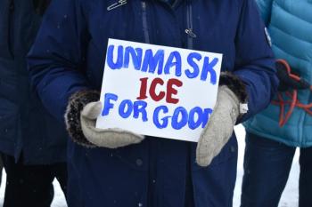 ICE raids were a main concern of participants. ISABELLE CURTIS/Boothbay Register
