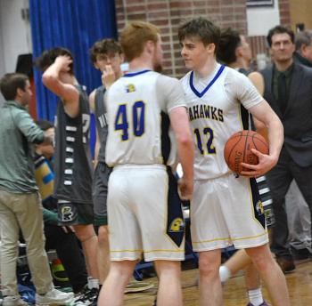 Simeon Bates and Peyton Barter