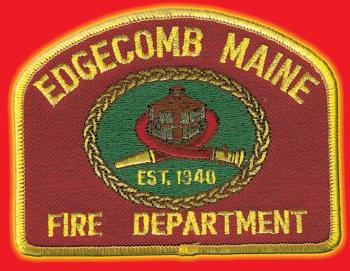 Edgecomb Fire Department patch