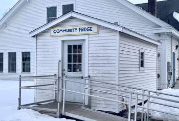 For the past three years, the Community Fridge has given residents 24/7 access to food. ISABELLE CURTIS/Boothbay Register