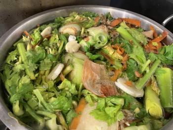 An in-progress stock. Courtesy of Bonita Johnson.