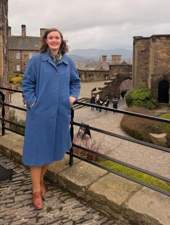BRHS alum Grace Campbell is spending part of her junior year in Edinburgh, Scotland, to learn more about archaeological field work. Courtesy of Grace Campbell.