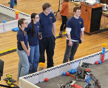 The Nautilus and The Hardware store were an alliance during the qualifiers. Courtesy of Chris Liberti