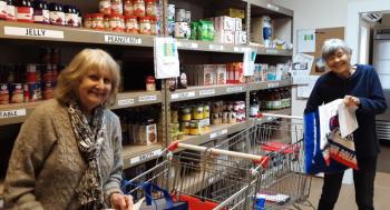 Food Pantry volunteers. File photo