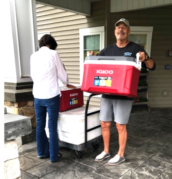 Meals on Wheels. Courtesy John Schindler and Jane Wissman