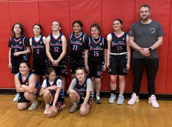 A Boothbay grade 5-6 girls team. Courtesy photo