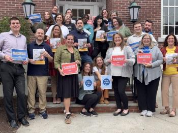 Supporters and volunteers at United Way of Mid Coast Maine. Courtesy photo