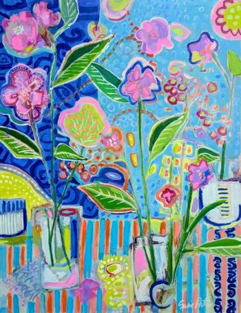 Susie Porter - "Crazy Blooms." 