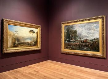 Turner and Constable at Tate Britain. Courtesy of Exhibition on Screen