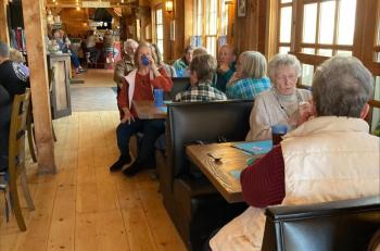 A good crowd at Community Lunch March 2. Tancy Mitchell photo