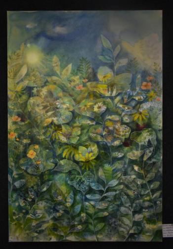 Kate McGreavy - "Wild Flowers II" - acrylic