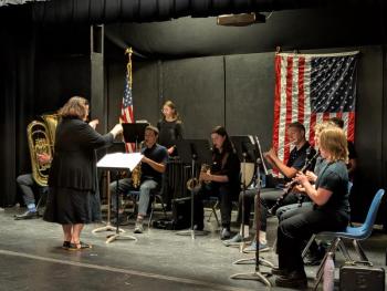 BRHS Pep Band Honors Americana