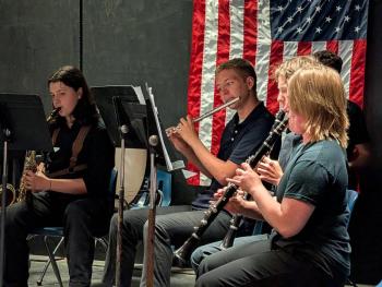 BRHS Pep Band Honors Americana
