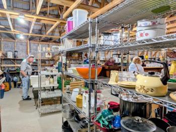 Rotary's Big Gray Barn is open for the season.