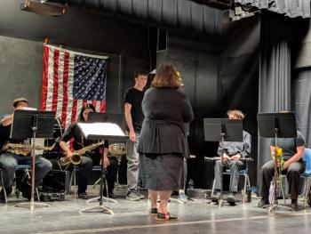 BRHS Pep Band Honors Americana
