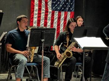 BRHS Pep Band Honors Americana
