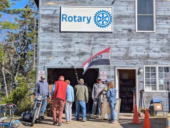 Rotary's Big Gray Barn is open for the season.